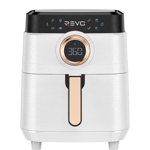 Airfryer REVO Savoris 1700 – Friteuse à Air 1700 W – 8 Préréglages – Écran Tactile – Blanc