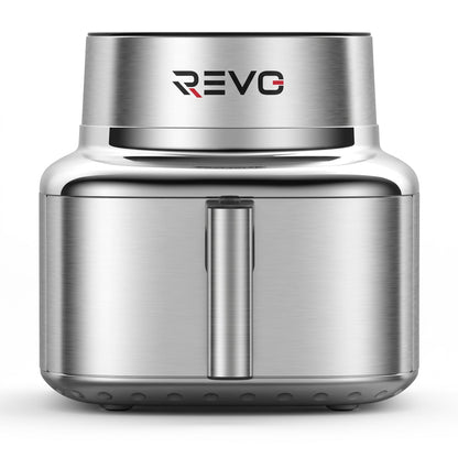 Air Fryer REVO Auris 6 – 6,2 L – 1 725 W – Acier Inoxydable & Céramique – 30 à 230 °C