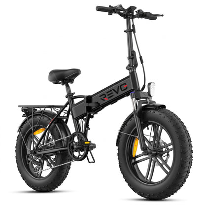 Vélo Électrique Pliable REVO Rover 100 – 250 W, Batterie 48 V 13 Ah, Fat Bike 20" & Capteur de Couple