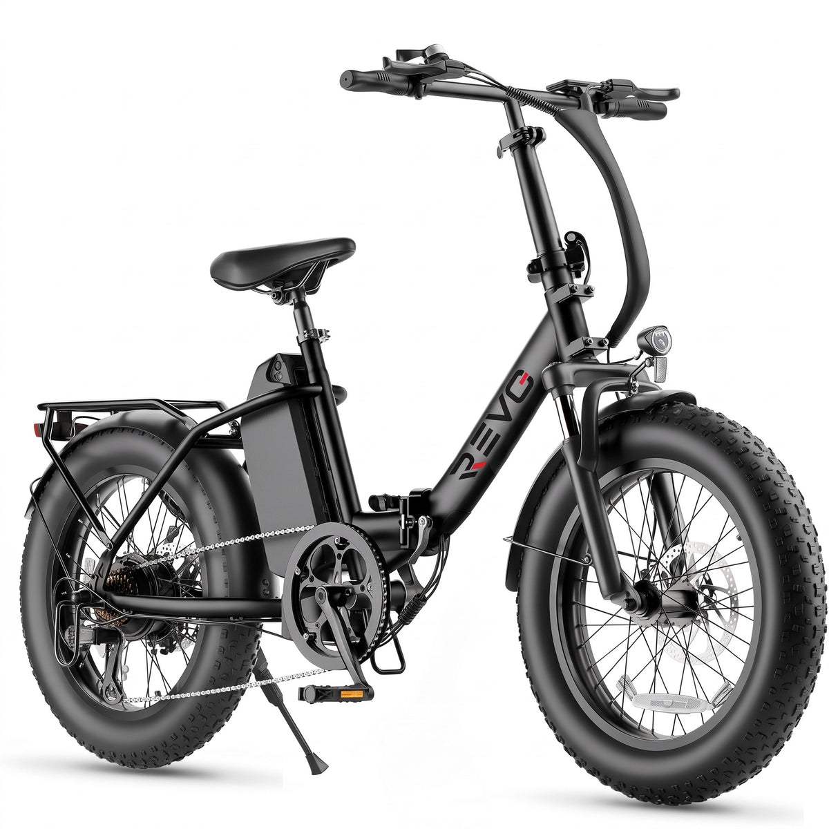 Vélo Électrique Pliable REVO Urbanix 65 – Fat Bike 20" × 3.0", 250 W, 65 km d’Autonomie & 7 Vitesses