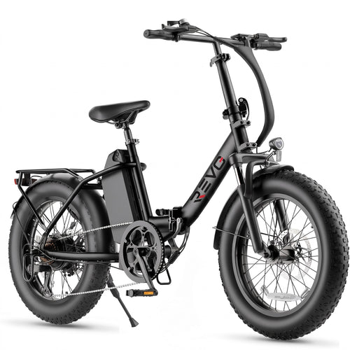 Vélo Électrique Pliable REVO Urbanix 65 – Fat Bike 20" × 3.0", 250 W, 65 km d’Autonomie & 7 Vitesses
