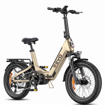 Vélo Électrique Pliable REVO Strada 160 –  Fat Bike 250 W, 100 Nm, Batterie 720 Wh, Autonomie jusqu’à 160 km & GPS