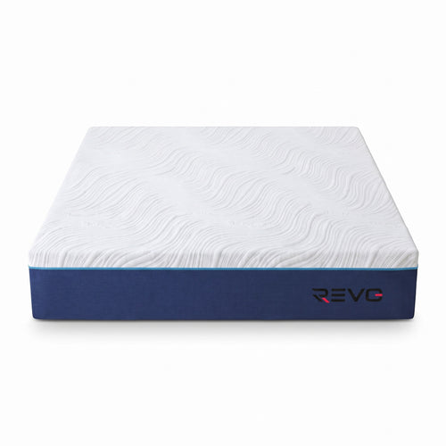 Matelas REVO Silena 20 – 140 × 190 cm – Mousse à Mémoire de Forme – 7 Zones de Confort – Réversible