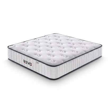 Matelas REVO Nuvéa 22 – 90 × 190 cm – Mousse à Mémoire de Forme – 22 cm – Réversible & Respirant