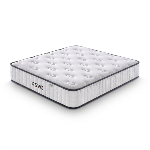 Matelas REVO Nuvéa 22 – 90 × 190 cm – Mousse à Mémoire de Forme – 22 cm – Réversible & Respirant