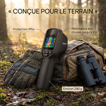 Caméra Thermique REVO HeatScan 550 – Imagerie 240 × 240, Mesure −20 à 550 °C & Détection Thermique 25 Hz