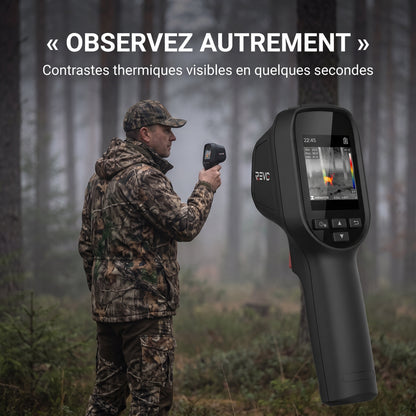 Caméra Thermique REVO HeatScan 550 – Imagerie 240 × 240, Mesure −20 à 550 °C & Détection Thermique 25 Hz