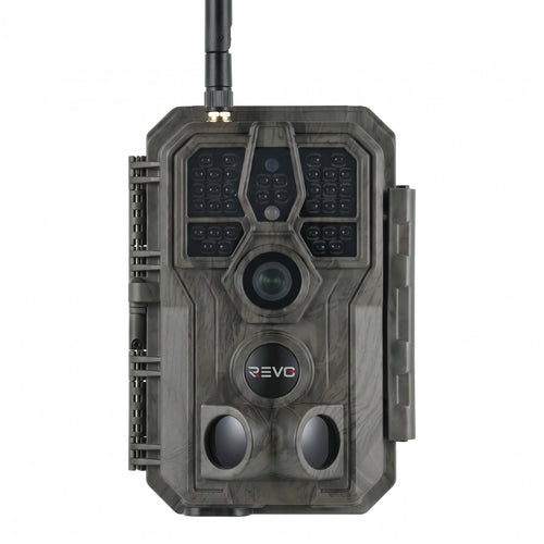 Caméra de Chasse REVO Noctra 64 – 64 MP, Vidéo 1296p, Wi-Fi, Vision Nocturne 30 m, Batterie 8 000 mAh & Mémoire 32 Go