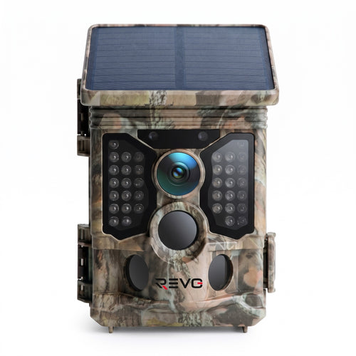 Caméra de Chasse REVO TrackCam 30 – 4K 30 fps, Wi-Fi & Bluetooth, Détection 0,1 s, Vision Nocturne & IP66