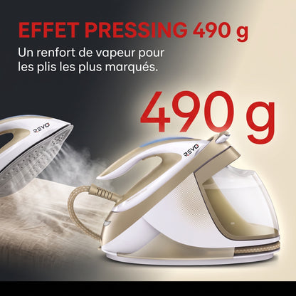 Centrale Vapeur REVO Velora 72 – 7,2 Bars, 2 400 W, Vapeur 145 g/min & Réservoir 1,8 L