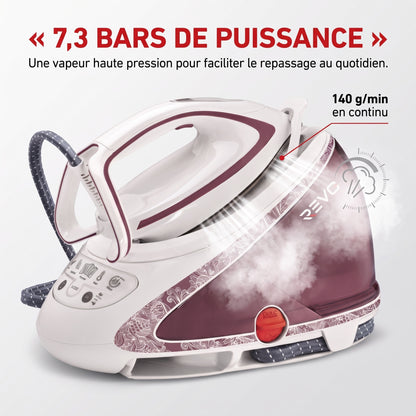 Centrale Vapeur REVO Ferrox 490 – 7,3 Bars, Boost 490 g/min, 2600 W & Réservoir 1,9 L