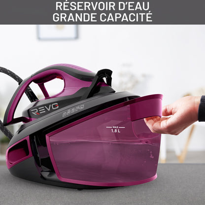 Centrale Vapeur REVO Pressor 480 – 6,9 Bars, Boost Vapeur 480 g/min & Réservoir 1,8 L