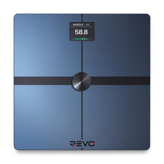 Balance Connectée REVO Bioméa 8 – Analyse de Composition Corporelle, Wi-Fi & Bluetooth, 8 Utilisateurs