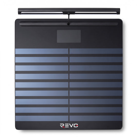 Balance Connectée REVO Scana 200 – Analyse Corporelle Segmentaire, ECG 6 Dérivations, Wi-Fi & Bluetooth