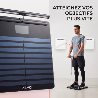 Balance Connectée REVO Scana 200 – Analyse Corporelle Segmentaire, ECG 6 Dérivations, Wi-Fi & Bluetooth
