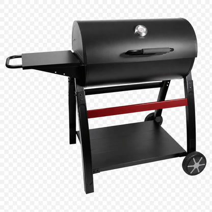 Barbecue au charbon de bois avec Grill & Plancha en fonte émaillée REVO Torino 70