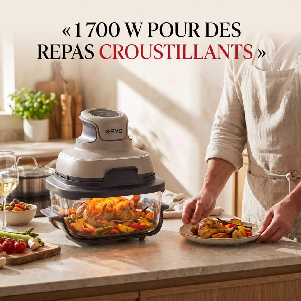 REVO Vitrea 4 – cuisson 1 700 W en cuisine