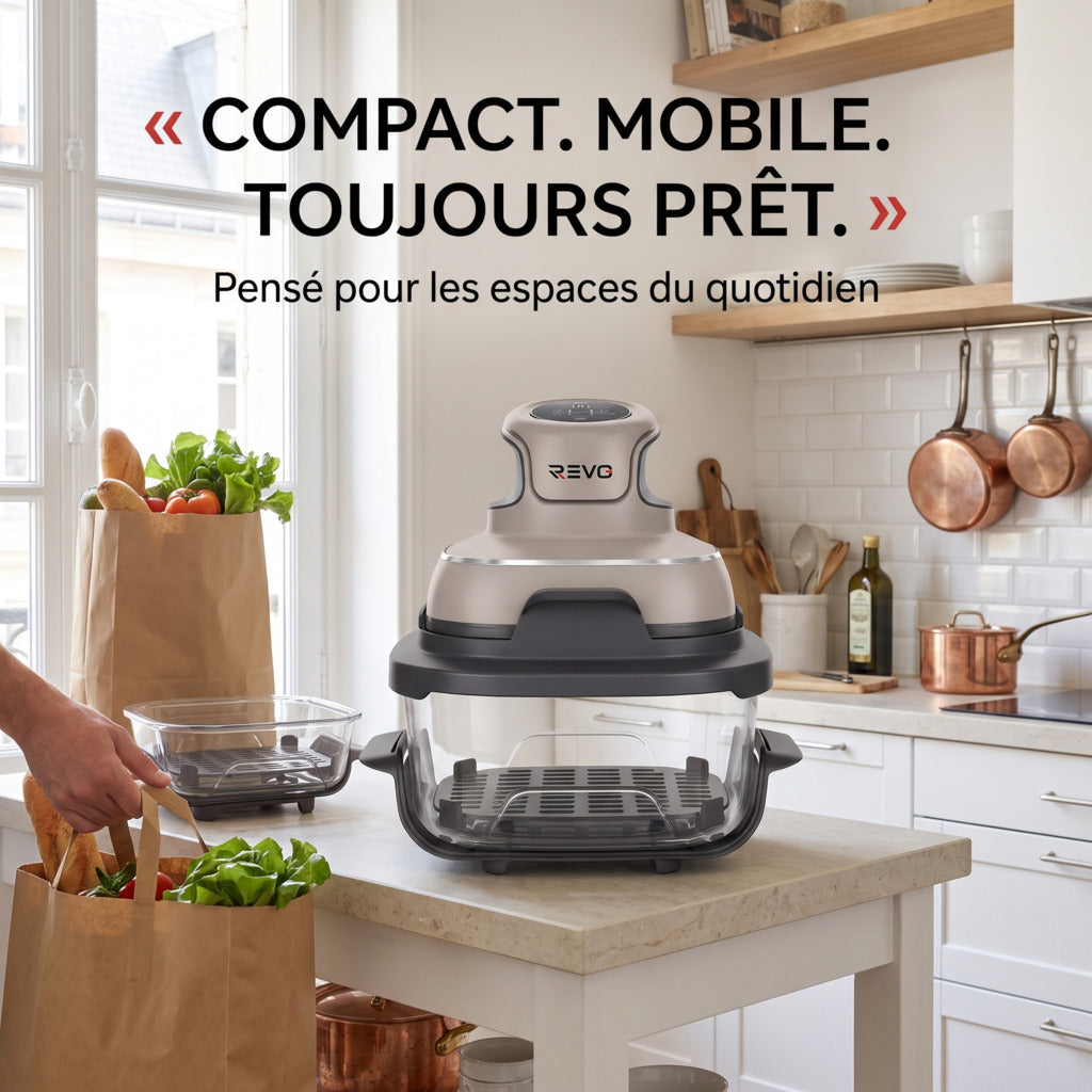 REVO Vitrea 4 – format compact pour petite cuisine